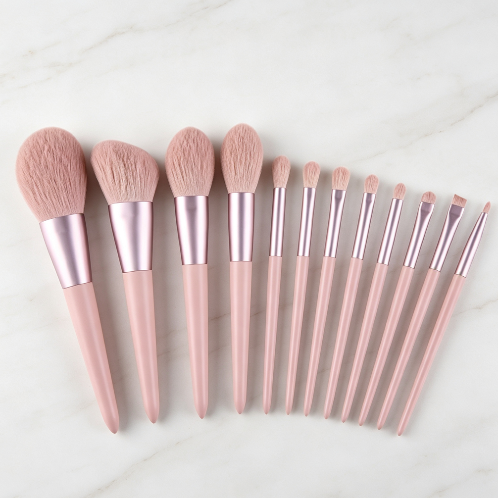 11-Piece Full Face Makeup Brush Kit