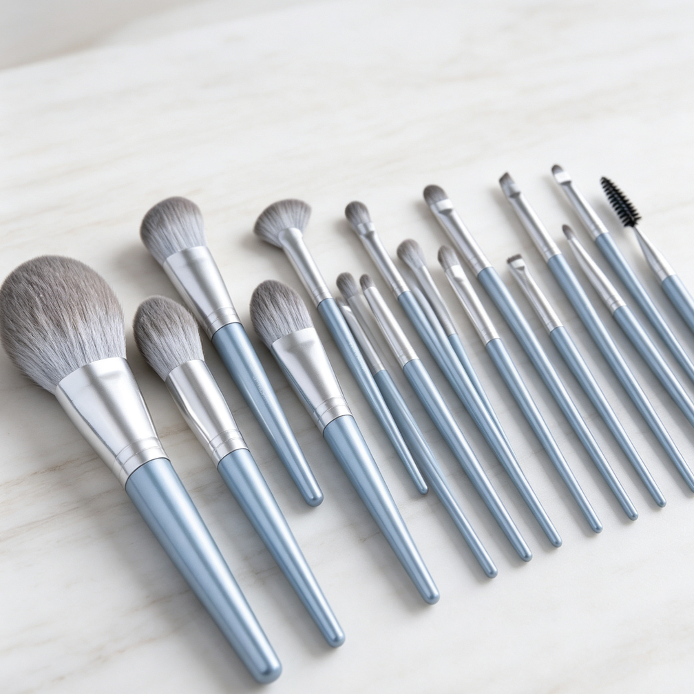 14-Piece Bucket Brush Set Assorted Tools - Image 2