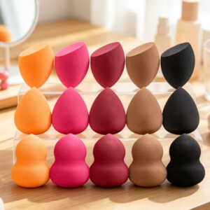 Soft Multi-Color Wet/Dry Makeup Sponge Set