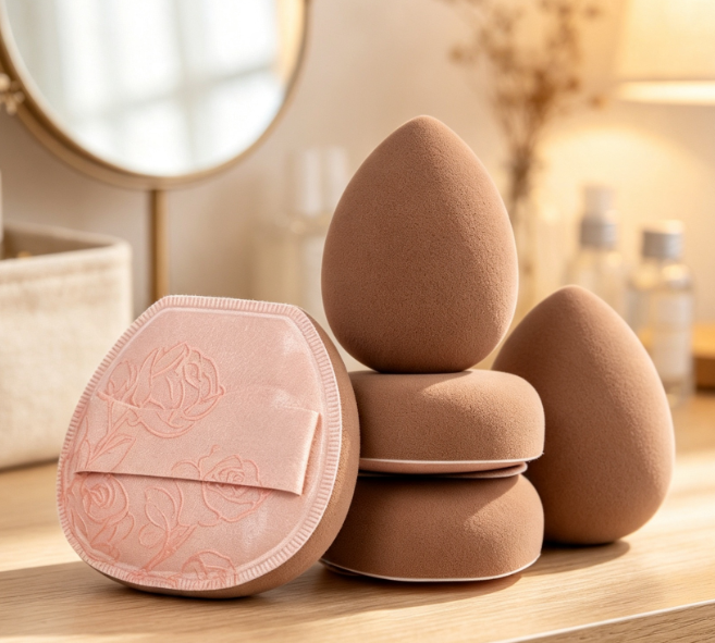 Flat-Edge Sponge with Storage Case